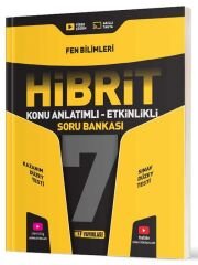 Hız Yayınları 7. Sınıf Fen Bilimleri Hibrit Konu Anlatımlı Etkinlikli Soru Bankası Hız Yayınları