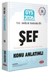 Data 2026 GYS Sağlık Bakanlığı Şef Konu Anlatımlı Görevde Yükselme Data Yayınları