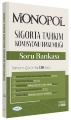Monopol Sigorta Tahkim Komisyonu Hakemliği Soru Bankası Çözümlü 3. Baskı Monopol Yayınları