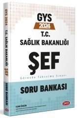 Data 2024 GYS Sağlık Bakanlığı Şef Soru Bankası Görevde Yükselme Data Yayınları