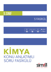 Simya 9. Sınıf Kimya Konu Anlatımlı Soru Fasikülü 5 Fasikül Simya Yayınları