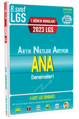 Tonguç 2023 8. Sınıf LGS 1. Dönem ANA Denemeleri Tonguç Akademi