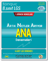 Tonguç 8. Sınıf LGS 1. Dönem ANA Denemeleri Tonguç Akademi