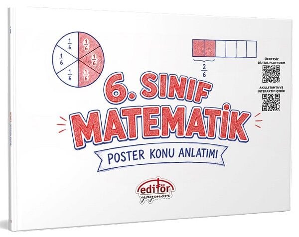 Editör 6. Sınıf Matematik Poster Konu Anlatımı Editör Yayınları