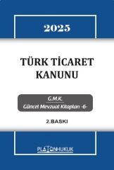Platon 2025 Türk Ticaret Kanunu Platon Hukuk Yayınları