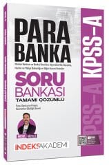 İndeks Akademi 2027 KPSS A Grubu Para-Banka Soru Bankası Çözümlü - Mesut Güzelli İndeks Akademi Yayıncılık