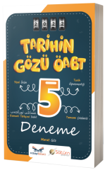 Kitap Gözü 2022 ÖABT Tarih Öğretmenliği Tarihin Gözü 5 Deneme Çözümlü - Murat Göz Kitap Gözü Yayınları
