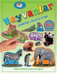 Hayvanlar Çıkartma ve Aktivite Kitabı Parıltı Yayınları