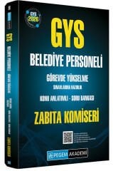 Pegem 2026 GYS Belediye Personeli Zabıta Komiseri Konu Anlatımlı Soru Bankası Görevde Yükselme Pegem Akademi Yayınları