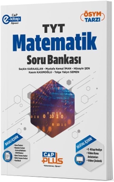Çap Yayınları YKS TYT Matematik Plus Soru Bankası Çap Yayınları