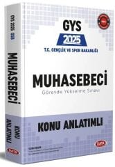 Data 2025 GYS Gençlik ve Spor Bakanlığı Muhasebeci Konu Anlatımlı Hazırlık Kitabı Görevde Yükselme Data Yayınları