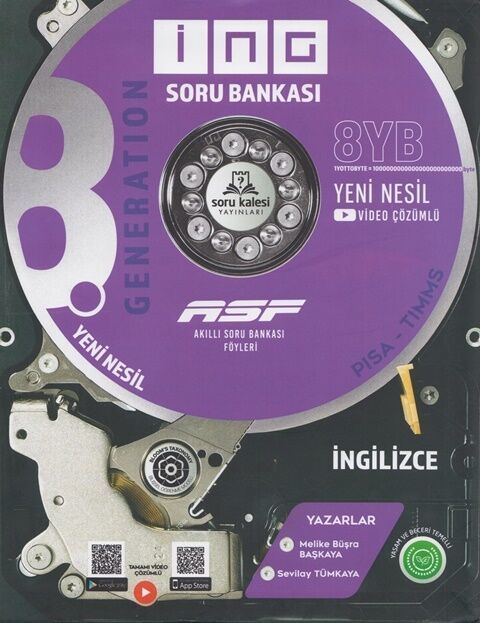 Soru Kalesi 8. Sınıf İngilizce Akıllı Soru Bankası Föyleri Yayınları