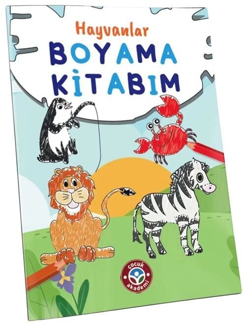 Çocuk Akademi Boyama Kitabım - Hayvanlar Çocuk Akademi