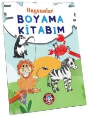 Çocuk Akademi Boyama Kitabım - Hayvanlar Çocuk Akademi