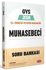 Data 2024 GYS Gençlik ve Spor Bakanlığı Muhasebeci Soru Bankası Görevde Yükselme Data Yayınları