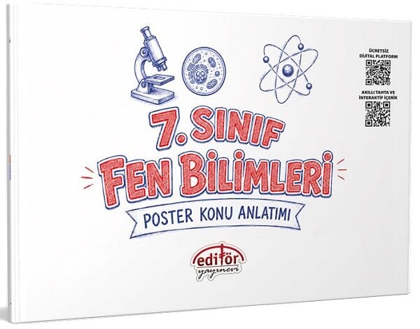 Editör 7. Sınıf Fen Bilimleri Poster Konu Anlatımı Editör Yayınları