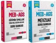 Pegem 2026 MEB-AGS Eğitimin Temelleri + Mevzuat Soru Bankası 2 li Set Pegem Akademi Yayınları