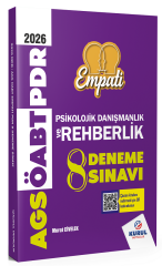 Kurul 2026 ÖABT MEB-AGS Psikolojik Danışmanlık ve Rehberlik EMPATİ 8 Deneme Çözümlü - Murat Civelek Kurul Yayınları