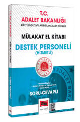 Yargı GYS Adalet Bakanlığı Destek Personeli Hizmetli Mülakat El Kitabı Soru Cevaplı Görevde Yükselme Yargı Yayınları