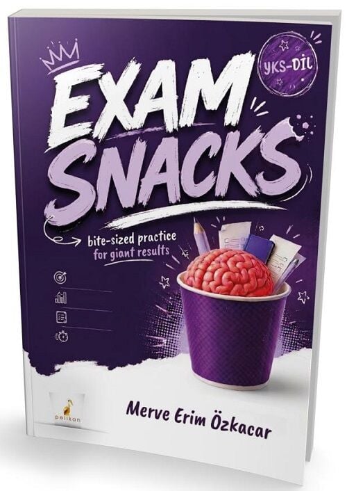 Pelikan YKS-DİL İngilizce Exam Snacks - Merve Erim Özkacar Pelikan Yayınları