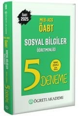 Öğreti 2025 ÖABT MEB-AGS Sosyal Bilgiler Öğretmenliği 5 Deneme Çözümlü Öğreti Akademi