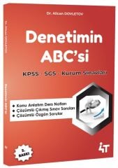 4T Yayınları KPSS A Grubu SMMM Staja Giriş Denetimin ABC si Konu Anlatımlı Soru Bankası 2. Baskı - Alican Dovletov 4T Yayınları