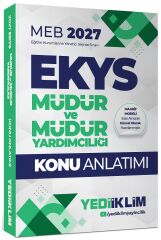 Yediiklim 2027 MEB EKYS Müdür ve Yardımcılığı Konu Anlatımlı Yediiklim Yayınları