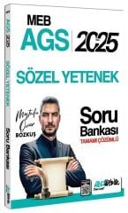 HocaWebde 2025 MEB-AGS Sözel Yetenek Soru Bankası Çözümlü - Mustafa Onur Bozkuş HocaWebde Yayınları