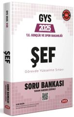 Data 2025 GYS Gençlik ve Spor Bakanlığı Şef Soru Bankası Görevde Yükselme Data Yayınları