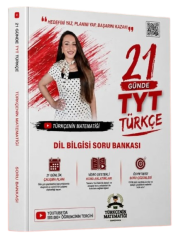 Türkçenin Matematiği YKS TYT 21 Günde Türkçe Dil Bilgisi Soru Bankası - Gamze Özdin Türkçenin Matematiği Yayınları