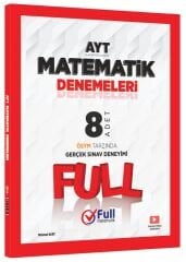 Full Matematik YKS AYT Matematik 8 Deneme Çözümlü Full Matematik Yayınları