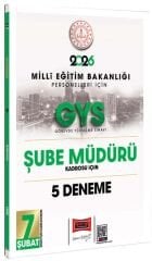 Yargı 2026 GYS MEB Milli Eğitim Bakanlığı Şube Müdürü 5 Deneme Görevde Yükselme Yargı Yayınları