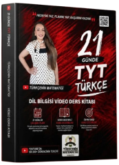 Türkçenin Matematiği YKS TYT 21 Günde Türkçe Dil Bilgisi Video Ders Kitabı - Gamze Özdin Türkçenin Matematiği Yayınları
