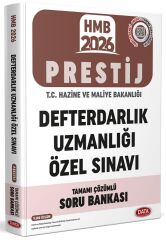 Data 2026 Hazine ve Maliye Bakanlığı Defterdarlık Uzmanlığı Özel Sınavı Soru Bankası Data Yayınları