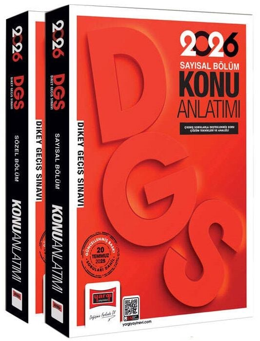 Yargı 2026 DGS Konu Anlatımı Modüler Set Yargı Yayınları