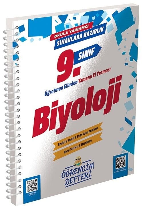 Murat 9. Sınıf Biyoloji Öğrencim Defteri Murat Yayınları
