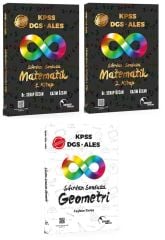 Doktrin KPSS DGS ALES Sıfırdan Sonsuza Matematik 1-2 + Geometri Konu Özetli Soru Bankası 3 lü Set - Kazım Özcan Doktrin Yayınları