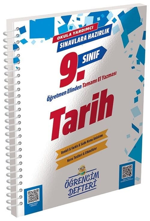 Murat 9. Sınıf Tarih Öğrencim Defteri Murat Yayınları