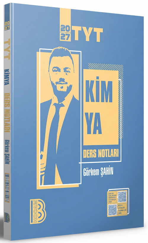 Benim Hocam 2027 YKS TYT Kimya Ders Notları - Görkem Şahin Benim Hocam Yayınları