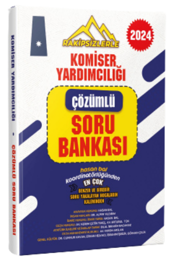 Rakipsiz UZEM 2024 Komiser Yardımcılığı Soru Bankası Çözümlü - Hasan Bal Rakipsiz UZEM