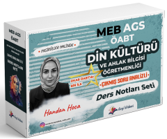 Dizgi Kitap 2026 ÖABT MEB-AGS Din Kültürü ve Ahlak Bilgisi Çıkmış Soru Analizli Ders Notları Seti - Handan Bulut Dizgi Kitap