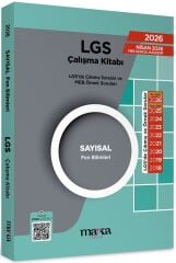 Marka 2026 LGS Sayısal Fen Bilimleri Çıkmış Sorular Çalışma Kitabı Marka Yayınları
