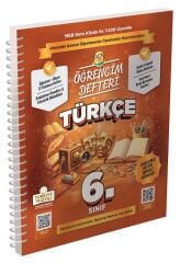 Murat 6. Sınıf Türkçe Öğrencim Maarif Modeli Defteri Murat Yayınları