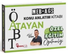 Hoca Kafası ÖABT MEB-AGS Özel Eğitim Öğretmenliği Atayan Konu Anlatım Kitabı - Halil Şimşek Hoca Kafası Yayınları