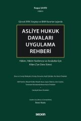 Seçkin Asliye Hukuk Davaları Uygulama Rehberi 2. Baskı - Ragıp Şahin Seçkin Yayınları