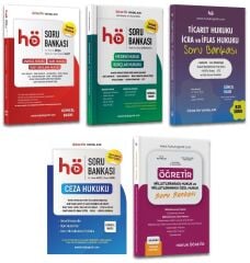 Öğretir HMGS Hakimlik Kaymakamlık KPSS PAEM Misyon Koruma Hukuk Soru Bankası 5 li Set - Murat Aksel Öğretir Yayınları
