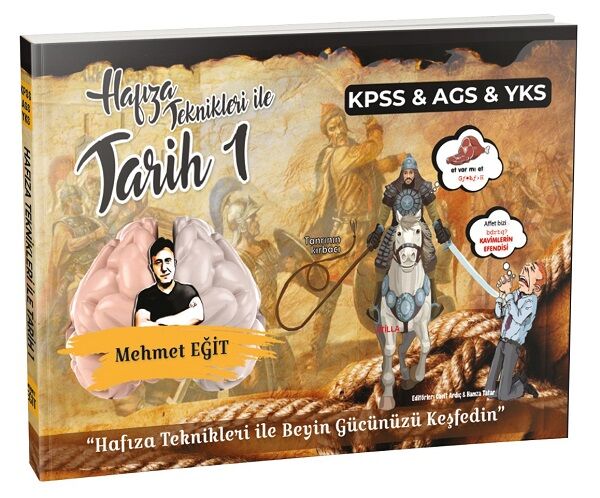Eğit Akademi 2026 KPSS MEB-AGS TYT AYT Hafıza Teknikleri ile Tarih-1 - Mehmet Eğit Eğit Akademi