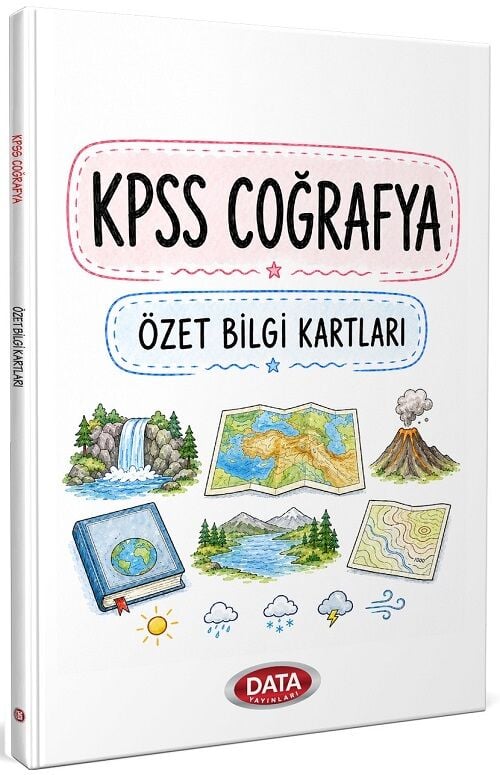 Data KPSS Coğrafya Özet Bilgi Kartları Data Yayınları