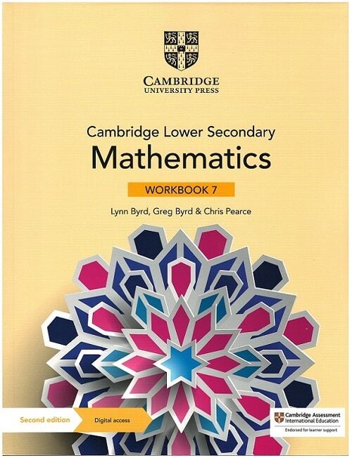 Cambridge Lower Secondary Mathematics 7 Workbook with Digital Access Cambridge Yayınları