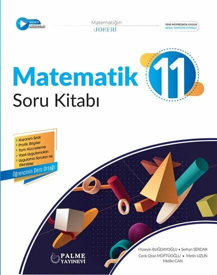 Palme 11. Sınıf Matematik Joker Soru Kitabı Palme Yayınları